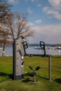 Fitness centrum a/nebo fitness zařízení v ubytování SIRIOHotel