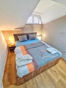 En eller flere senge i et værelse på Vila Aleksandra 1 Sokobanja + 14 billeder