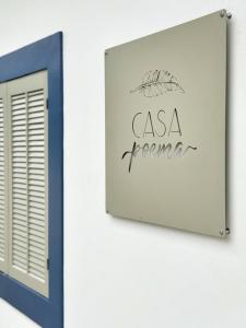 Certifikát, hodnocení, plakát nebo jiný dokument vystavený v ubytování Casa Poema Paraty
