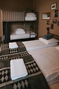 KEX Hostel and Hotelにあるベッド