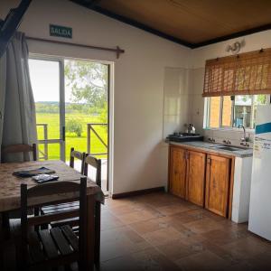 Kuchyň nebo kuchyňský kout v ubytování Posada del Pio, Granja