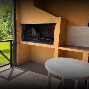Balkón nebo terasa v ubytování Posada del Pio, Granja