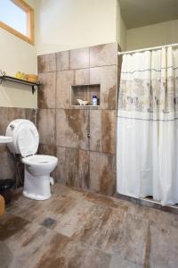 Koupelna v ubytování Espacio de Montaña