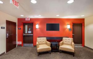 TV a/nebo společenská místnost v ubytování Extended Stay America Suites - Somerset - Franklin