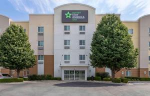 una representación del frente de un hotel en Extended Stay America Suites - Bartlesville - Hwy 75, en Bartlesville