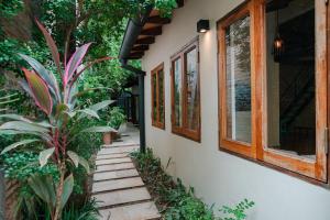 Zahrada ubytování Casa BuenaOnda Asunción