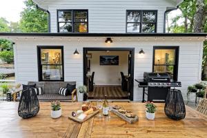 Gril dostupný pro hosty v prázdninového domu