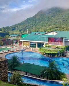 Πισίνα στο ή κοντά στο Ecoresort Capivari