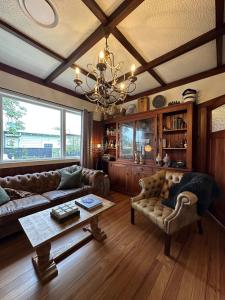 Istumisnurk majutusasutuses Victoria Bungalow