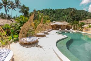 Bassein majutusasutuses Lombok Souls või selle lähedal