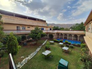 Zahrada ubytování Hotel Om Pushkar