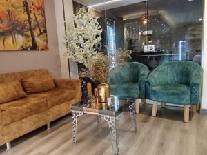 Posezení v ubytování Provenza Medellin Hotel Boutique