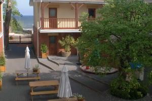 Ogród w obiekcie Patio Apartamenty i Pokoje