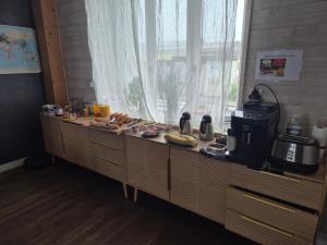旅馆内部或周边提供的食物