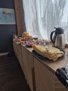旅馆内部或周边提供的食物