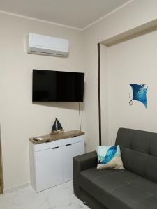 Μια τηλεόραση ή/και κέντρο ψυχαγωγίας στο Diana Apartment Briatico