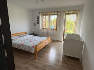 Letto o letti in una camera di Błękit