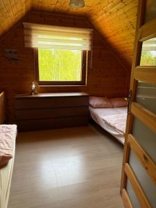 Letto o letti in una camera di Błękit