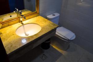 Koupelna v ubytování Wuduria Hotel