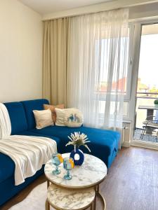 Posezení v ubytování Downtown Apartments Sinatra air-conditioned