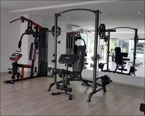 バンコクにあるStunning Condo - BTS On Nut - Pool, Gym, Wi-Fiのギャラリーの写真