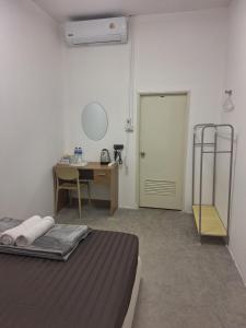 Postel nebo postele na pokoji v ubytování Phangan backpacker