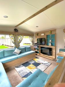 Χώρος καθιστικού στο Haven Haggerston castle caravan hire
