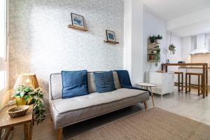 Posedenie v ubytovaní Sea & Wave Nuño Apartment