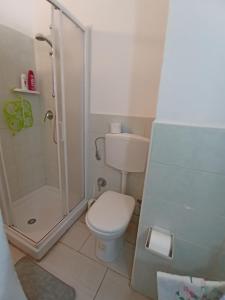 Phòng tắm tại B&B Casa Rosati