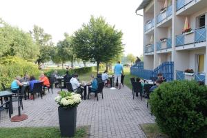 Byggingin sem hótelið er í