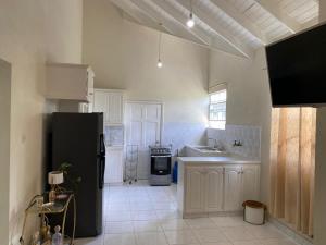 Kuchyň nebo kuchyňský kout v ubytování Comfy, spacious apartment near the beach + 3 fotografie