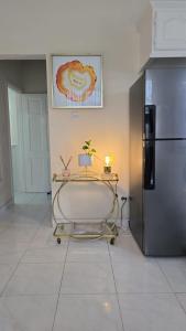 Kuchyň nebo kuchyňský kout v ubytování Comfy, spacious apartment near the beach