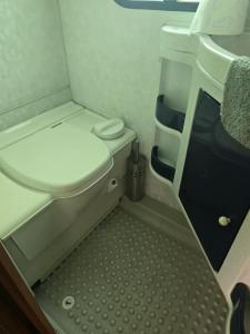 Koupelna v ubytování Caravan 3 personen