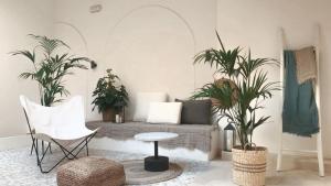 Część wypoczynkowa w obiekcie Casa du Soleil Hostal Boutique