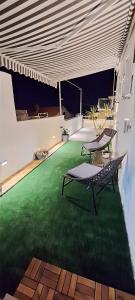 Ein Patio oder anderer Außenbereich in der Unterkunft Apartment Viktorija