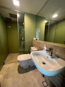 Ένα μπάνιο στο Vortex Residence KLCC Bukit Bintang Kuala Lumpur
