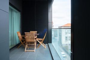 Μπαλκόνι ή βεράντα στο Luxury Central Apartment