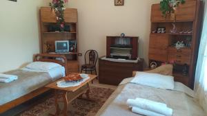 TV a/nebo společenská místnost v ubytování Spring Village Home