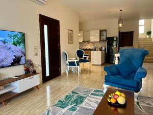 Kuchyň nebo kuchyňský kout v ubytování Villa KUBA luxury private pool Hurghada