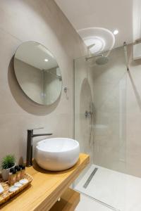 Koupelna v ubytování B Boutique Hotel