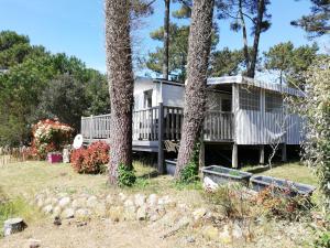 Κήπος έξω από το Mobile Home - Vue Baie de Bonne Anse - La Palmyre - 2ch, clim, 6 pers