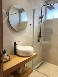 Koupelna v ubytování B Boutique Hotel
