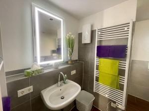 Koupelna v ubytování Ferienwohnung Kostecki