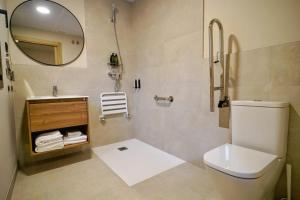 A bathroom at Hotel Casa Peix