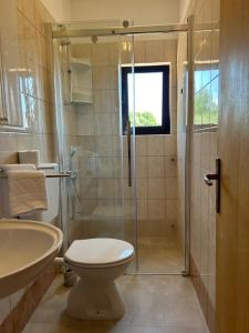 Koupelna v ubytování Apartmani Anamar