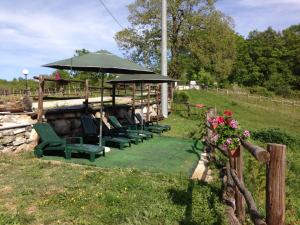 Zahrada ubytování B&B La Timpa Del Cucco