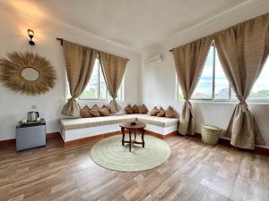 Posezení v ubytování Shirley Residence Kiwengwa