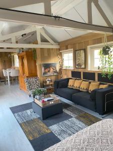 Χώρος καθιστικού στο B & B d’ Uitwijkerpoort