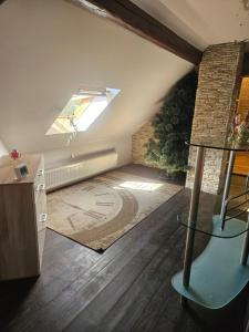 Postel nebo postele na pokoji v ubytování Apartmánovy dom Daniela