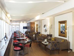 Svetainės erdvė apgyvendinimo įstaigoje IN Hotel Beograd